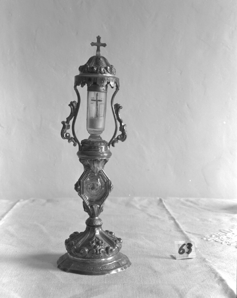 reliquiario - bottega veneziana (prima metà sec. XVIII)