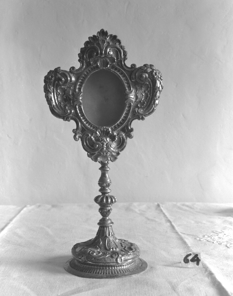 reliquiario - a ostensorio - bottega veneziana (seconda metà sec. XVIII)