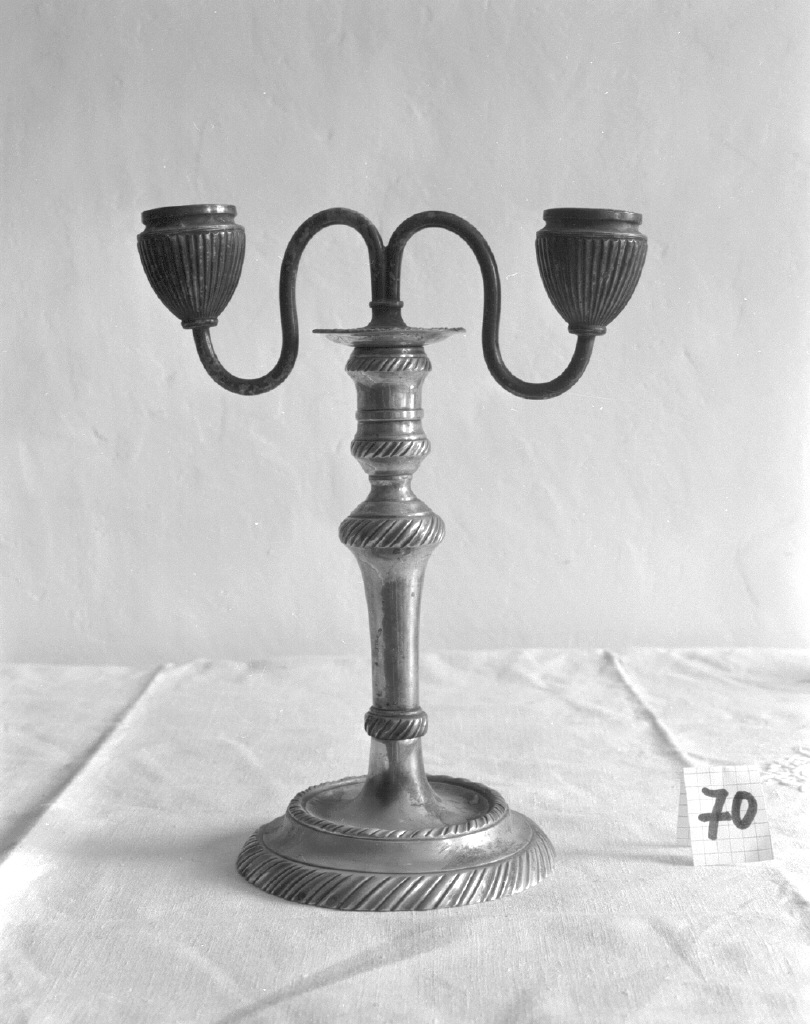 candelabro - bottega veneziana (metà sec. XIX)