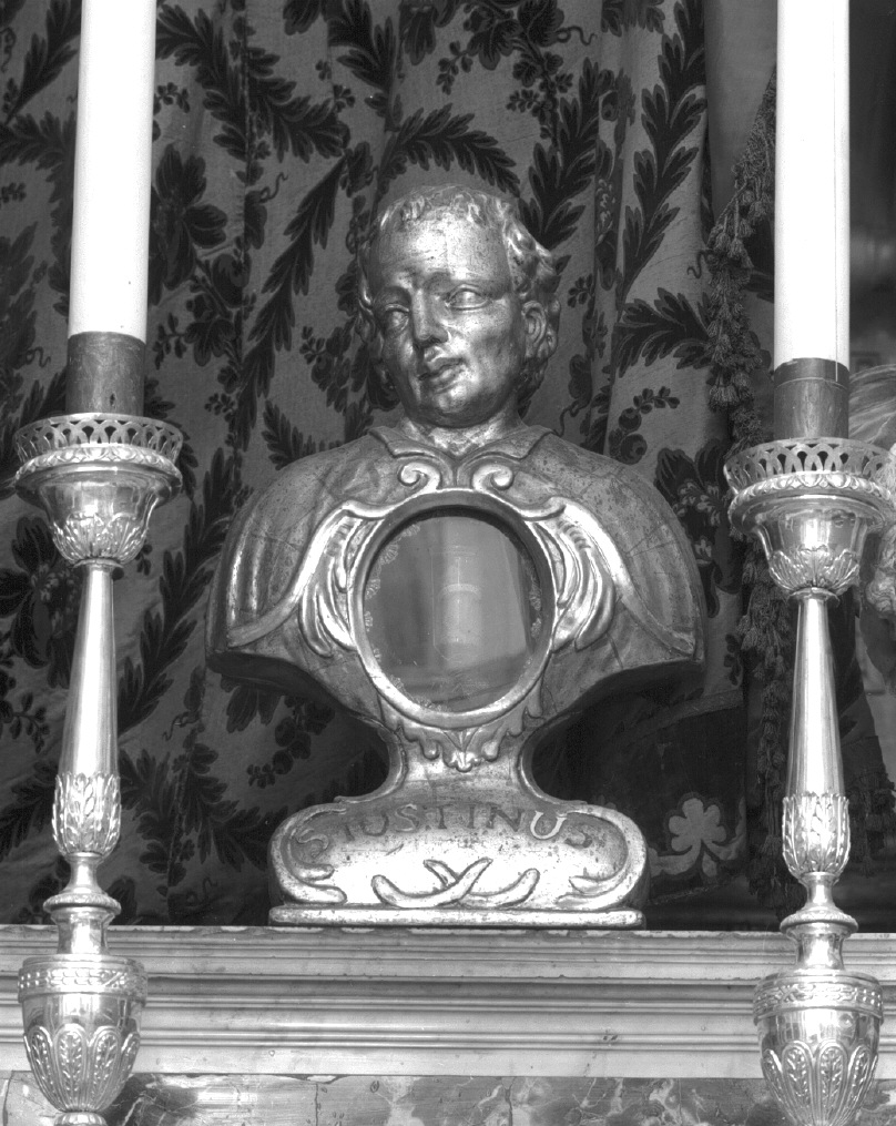 reliquiario - a busto - bottega veneziana (seconda metà sec. XVIII)