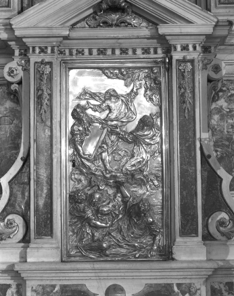 Trasfigurazione di Cristo sul Monte Tabor (sportello di tabernacolo) - bottega veneziana (terzo quarto sec. XVIII)