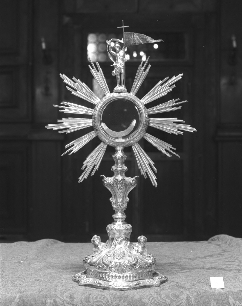 ostensorio - bottega veneziana (sec. XIX)