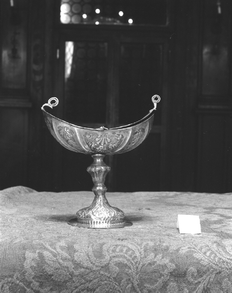 navicella portaincenso - bottega veneziana (sec. XIX)