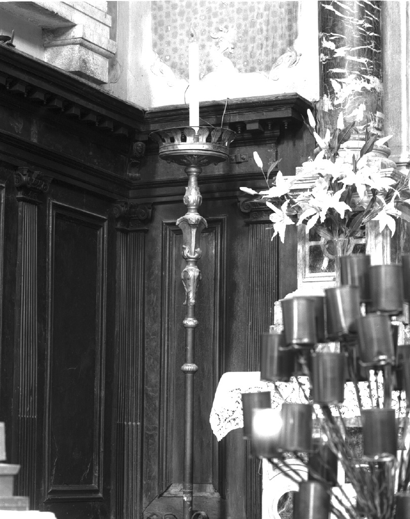 cero processionale - bottega veneta (seconda metà sec. XIX)