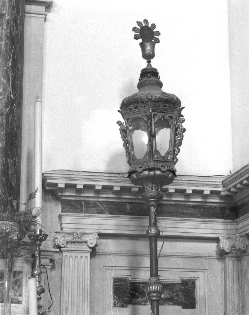 lanterna processionale - bottega veneziana (prima metà sec. XVIII)