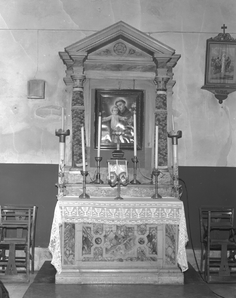 altare - ambito veneto (seconda metà sec. XIX)