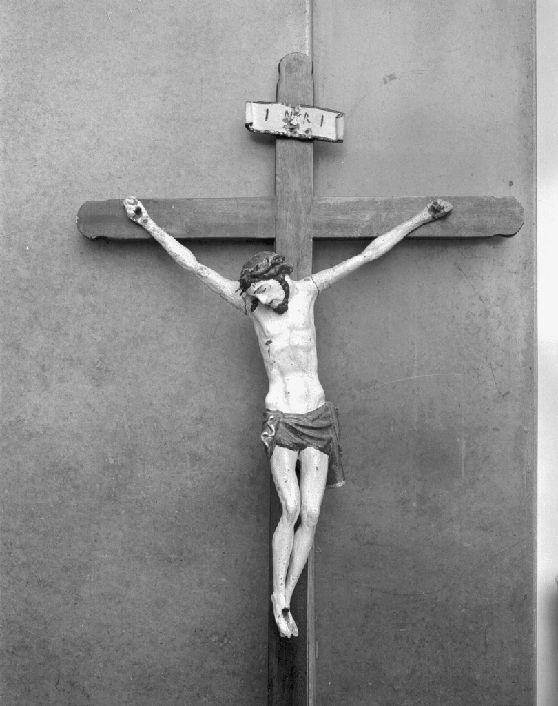 Cristo crocifisso (scultura) - ambito veneto (fine sec. XIX)