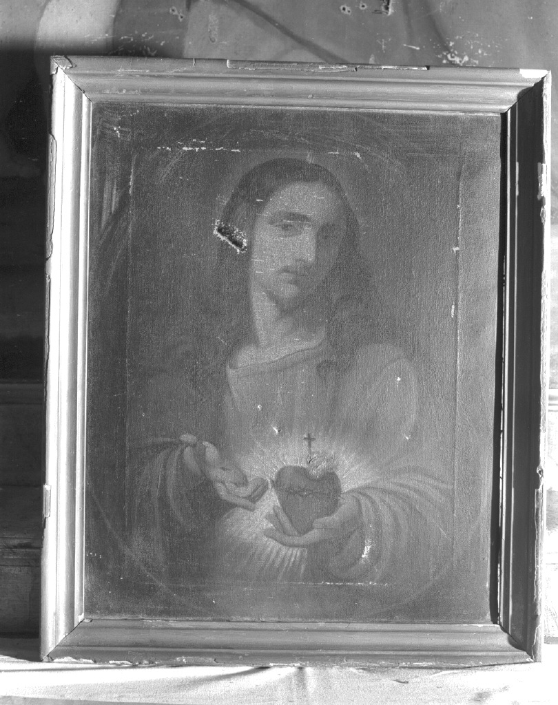 Sacro Cuore di Gesù (dipinto) - ambito veneto (seconda metà sec. XIX)