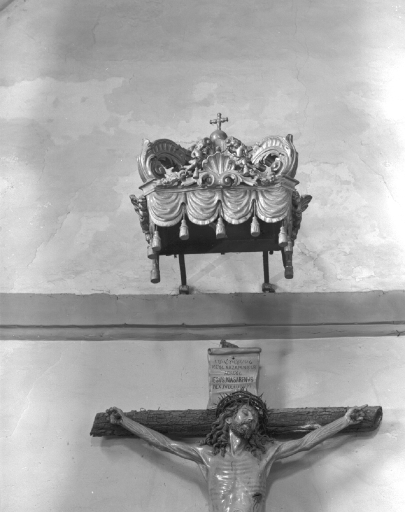 corona pensile - ambito veneto (seconda metà sec. XVIII)