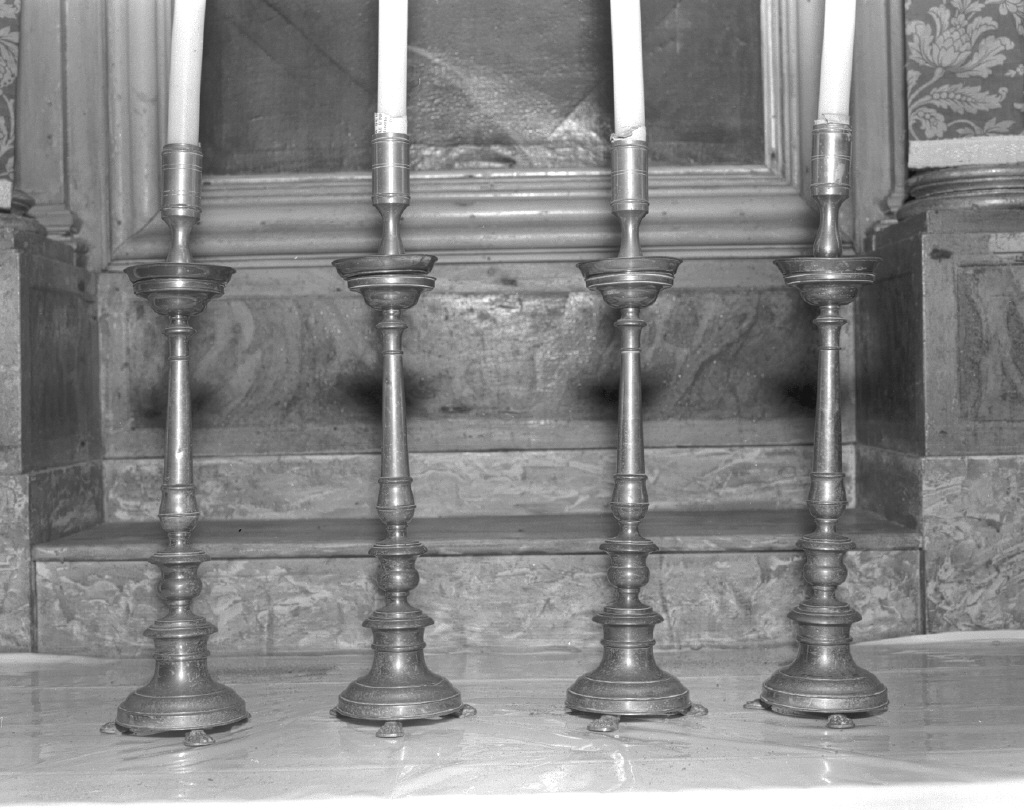 candeliere - ambito veneto (seconda metà sec. XIX)