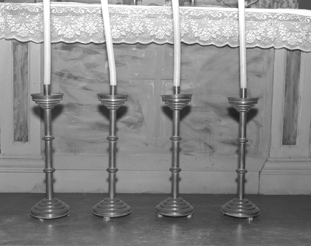 candeliere - ambito veneto (prima metà sec. XX)