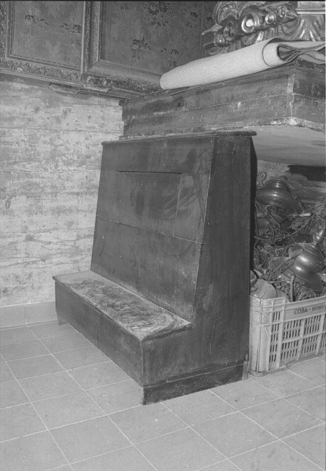 inginocchiatoio - ambito veneto (seconda metà sec. XIX)