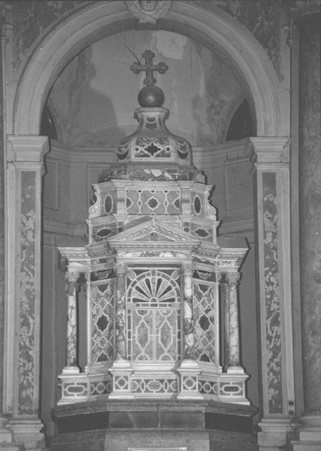 tabernacolo - a tempietto - ambito veneto (seconda metà sec. XVII)