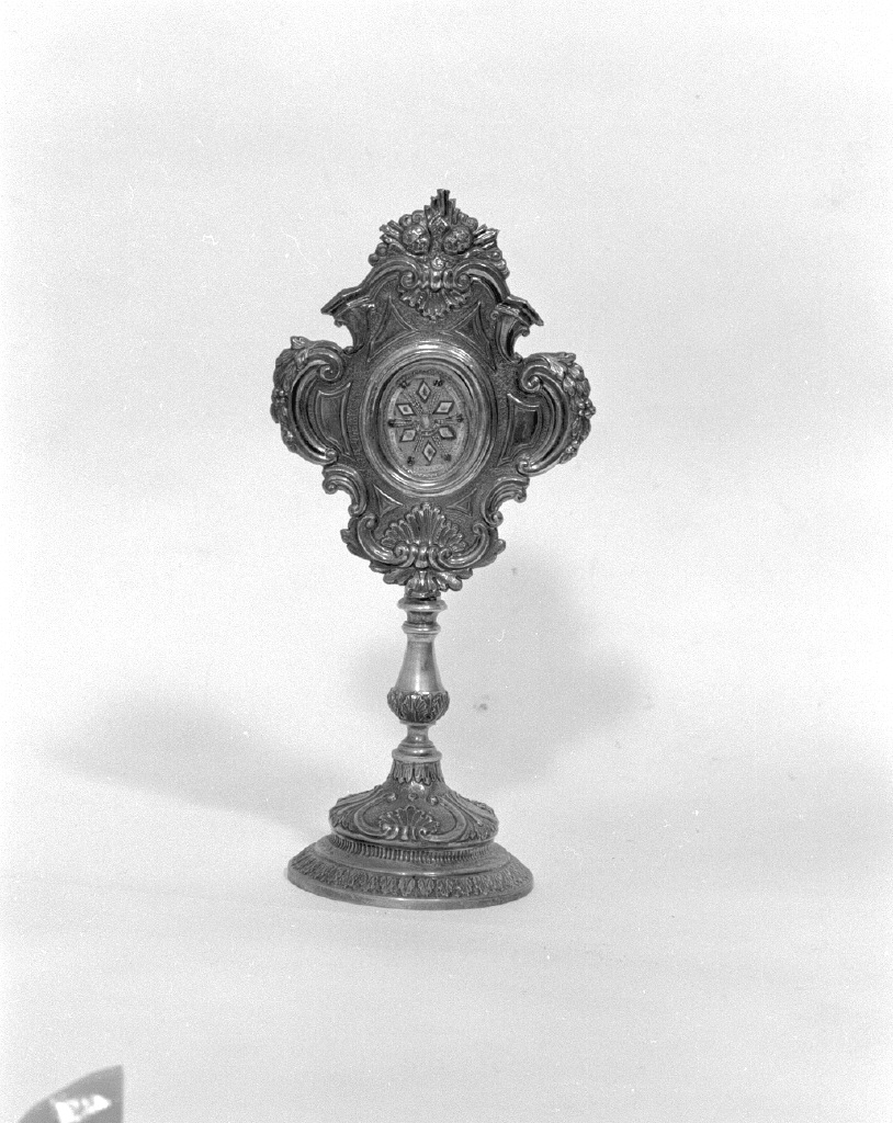 reliquiario - a ostensorio - bottega veneta (sec. XIX)