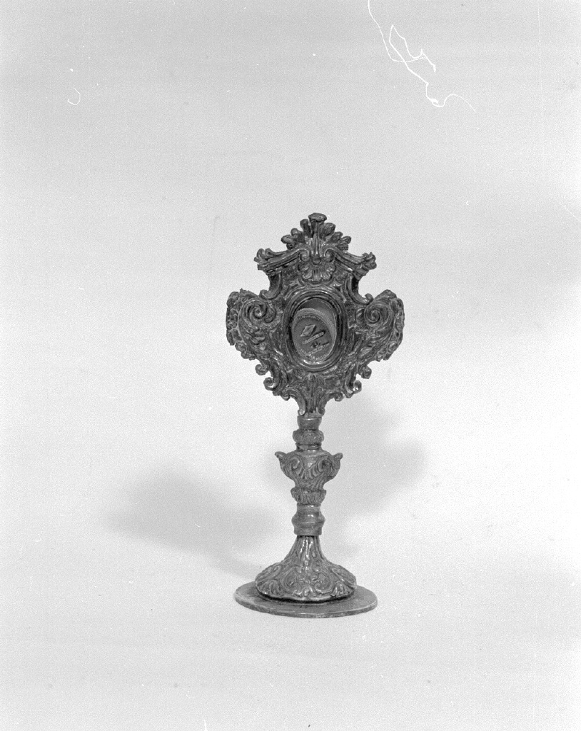 reliquiario - a ostensorio - bottega veneta (sec. XVIII)
