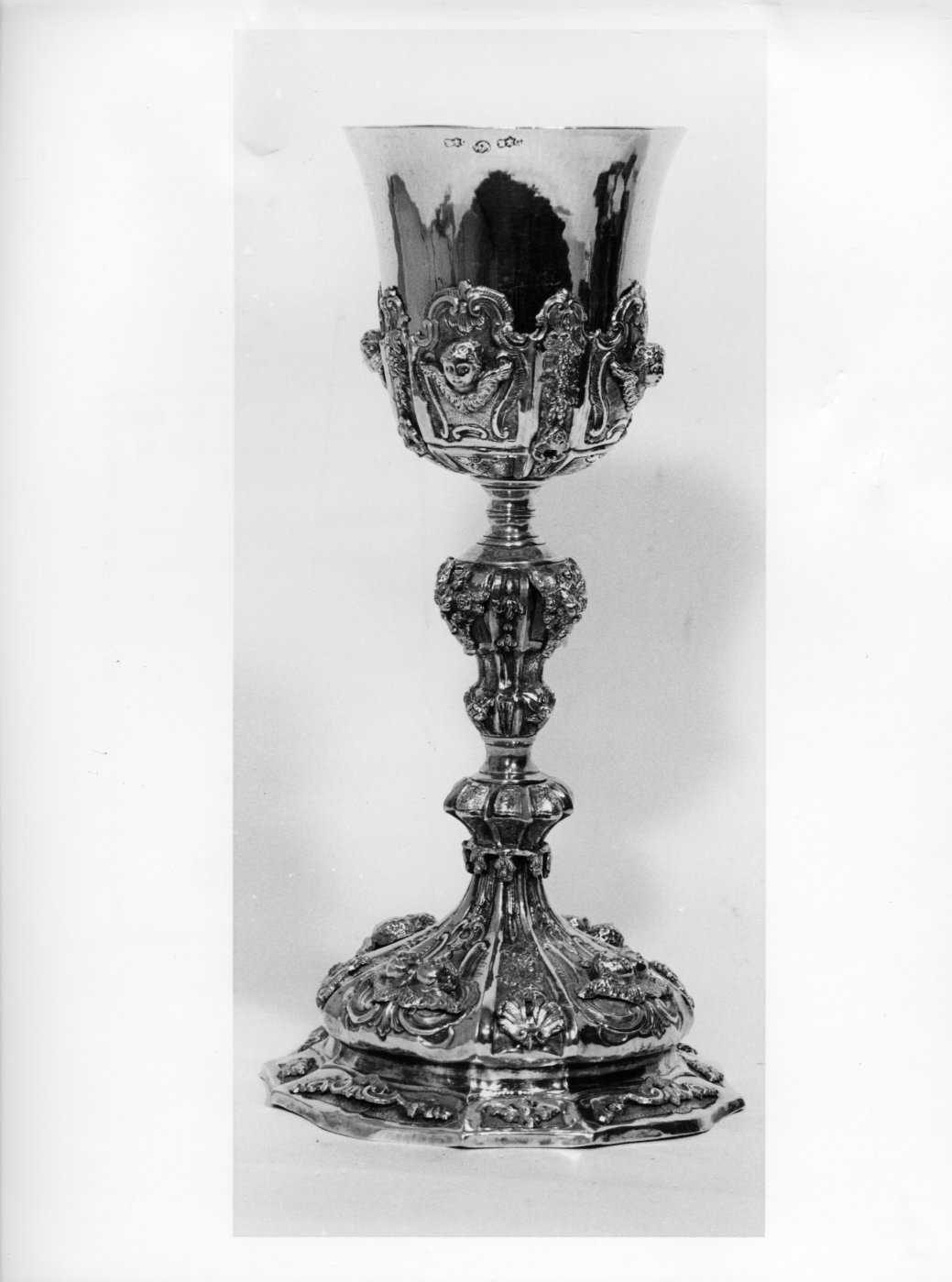 calice - bottega veneziana (seconda metà sec. XVIII)