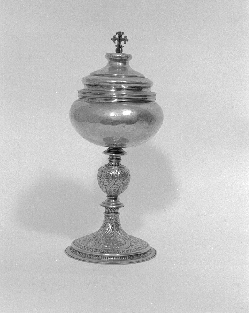pisside - bottega veneziana (prima metà sec. XVII, sec. XVIII)