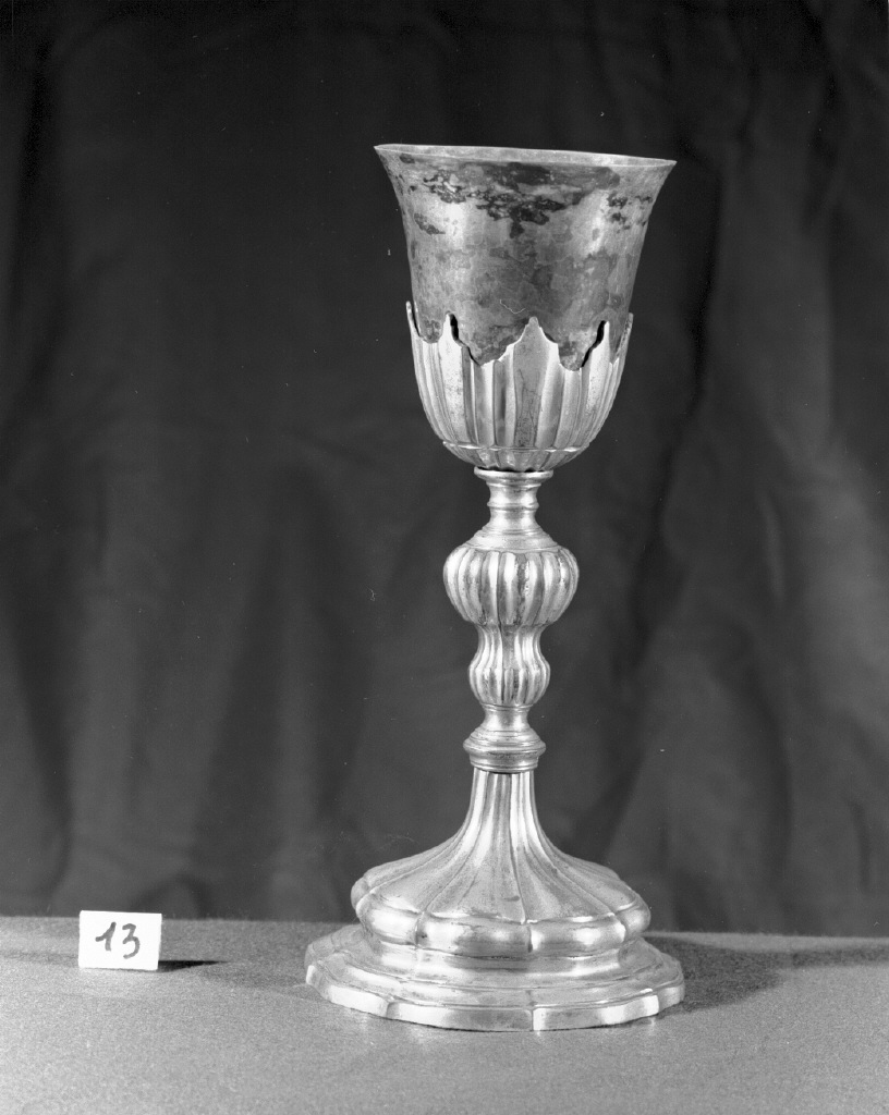 calice - bottega veneziana (sec. XVIII)