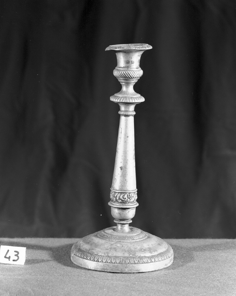 candelabro - bottega lombarda (sec. XIX)