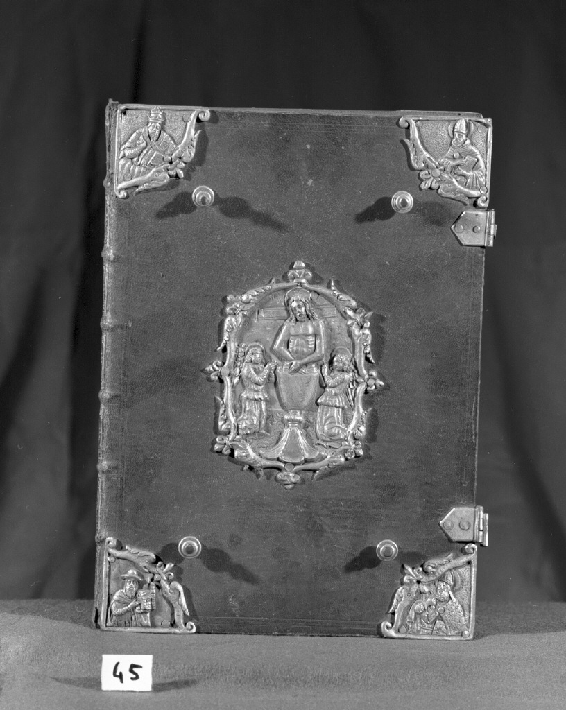 coperta di libro liturgico - bottega veneziana (sec. XVI)
