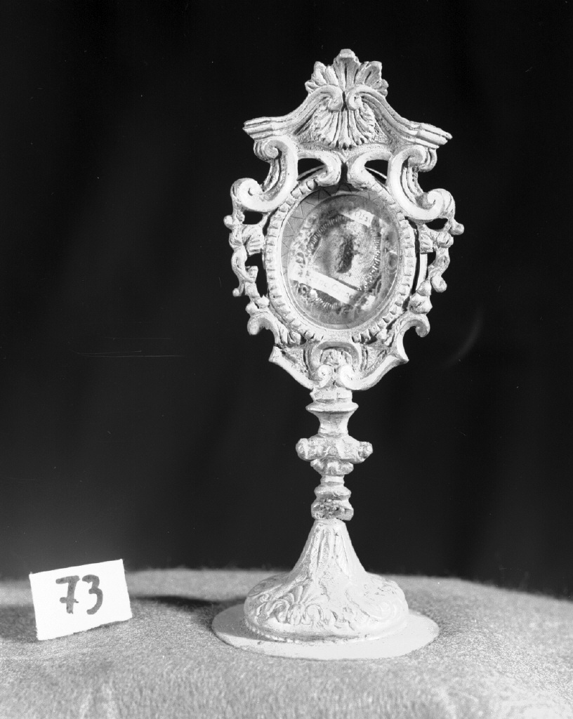 reliquiario - a ostensorio - bottega veneta (sec. XVIII)