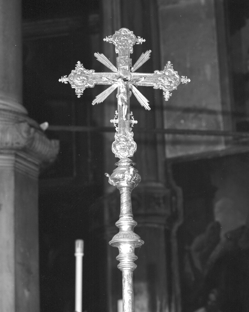 croce processionale - bottega veneta (sec. XVII)