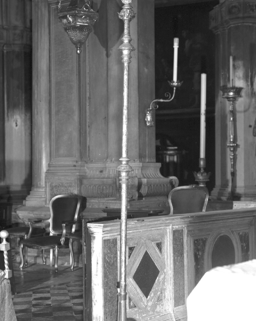 asta di croce processionale - bottega veneta (sec. XVIII)