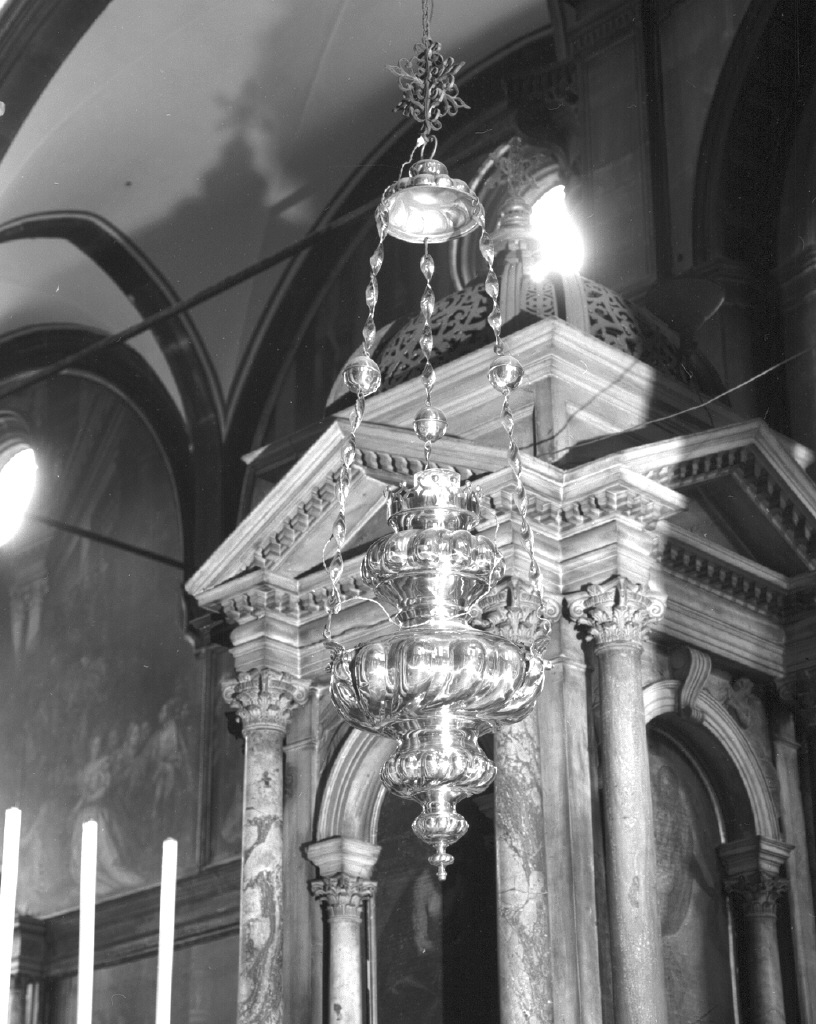 lampada pensile - bottega veneta (sec. XVIII)