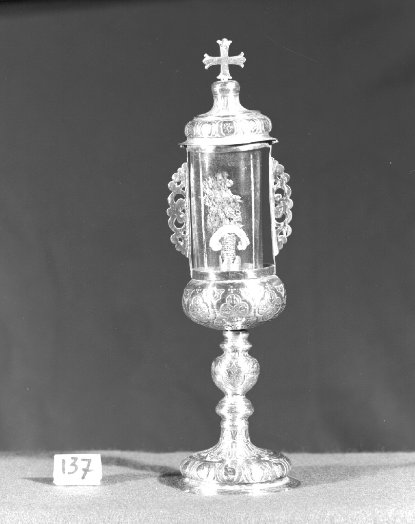 fiala di pellegrinaggio - bottega veneta (primo quarto sec. XVII)