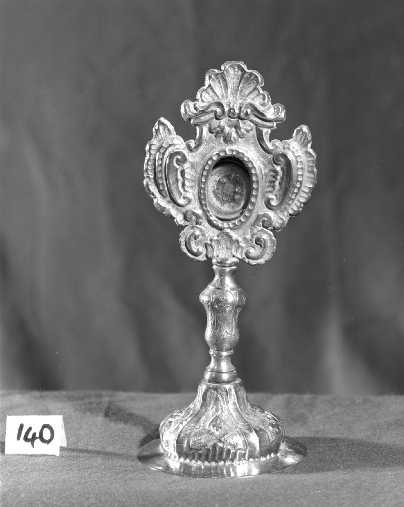 reliquiario - a ostensorio - bottega veneta (sec. XVIII)