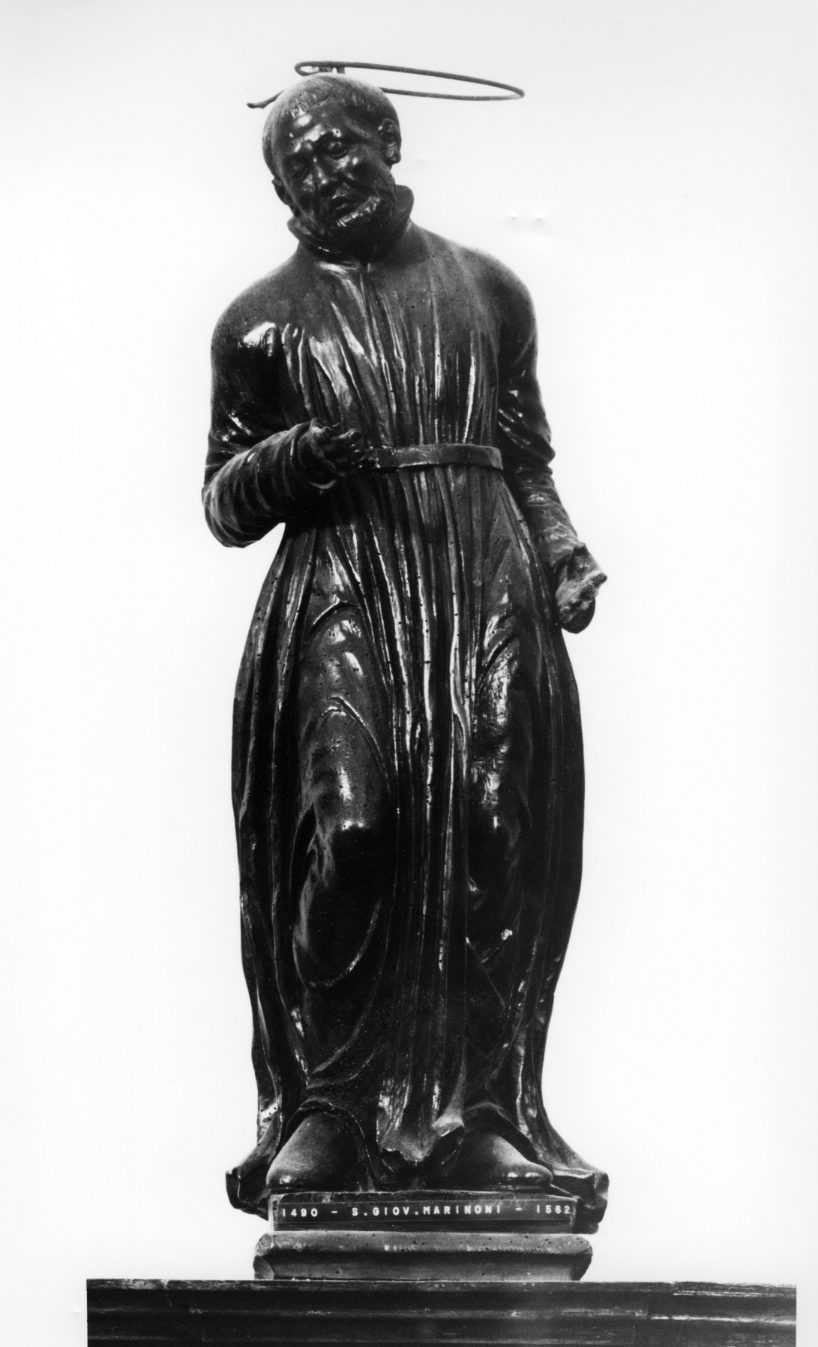 beato Giovanni Marinoni (statuetta, elemento d'insieme) - bottega veneziana (sec. XVIII)
