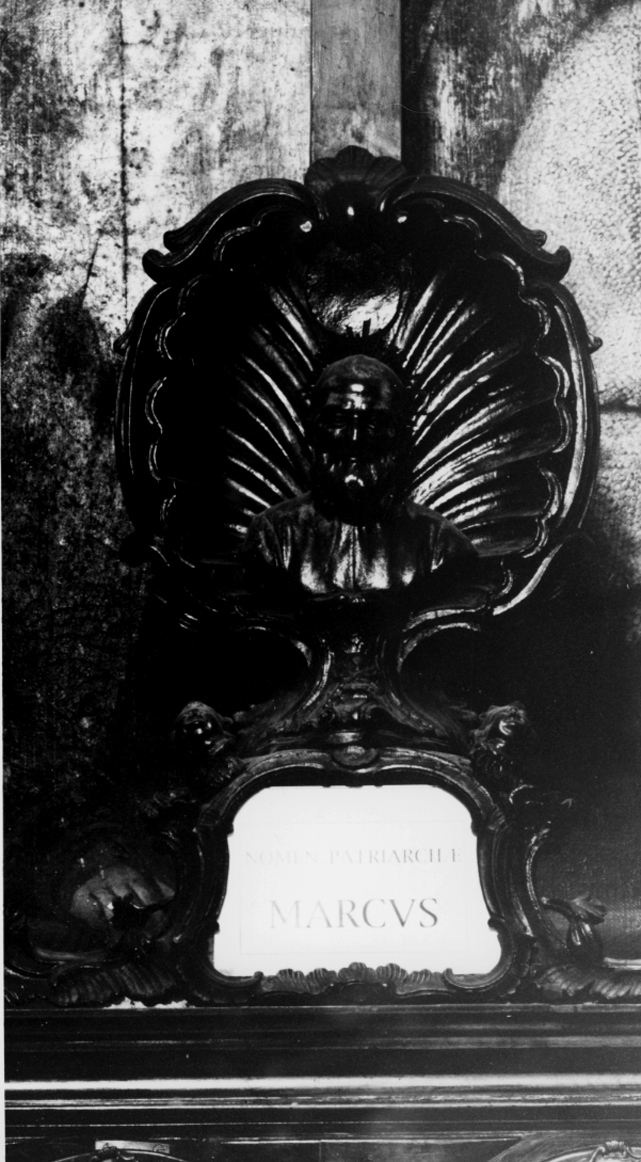 busto di santo (scultura) - bottega veneziana (seconda metà sec. XVIII)