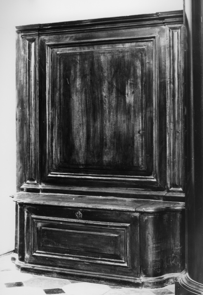 cassapanca di Massari Giorgio (sec. XVIII)