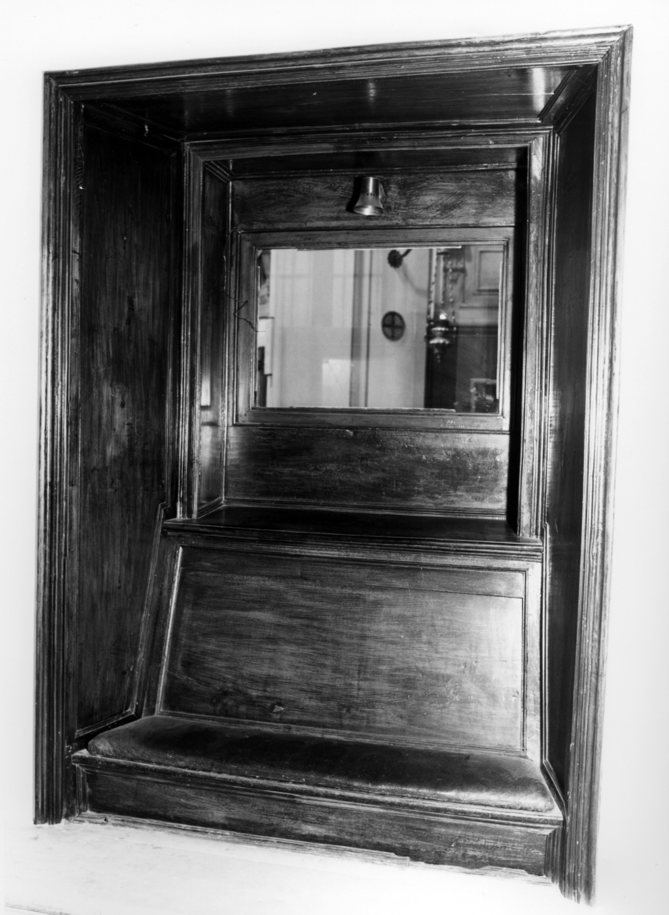 banco da chiesa - bottega veneta (secondo quarto sec. XVIII)