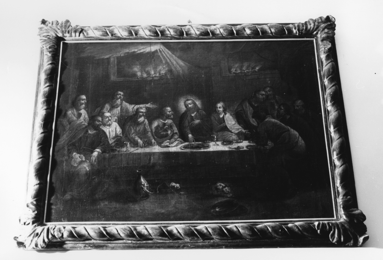 ultima cena (dipinto) - ambito veneto (sec. XVII)