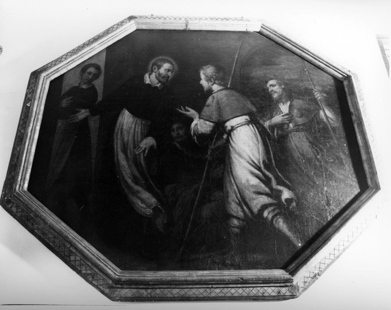 San Filippo Neri (dipinto) di Stroiffi Ermanno (sec. XVII)