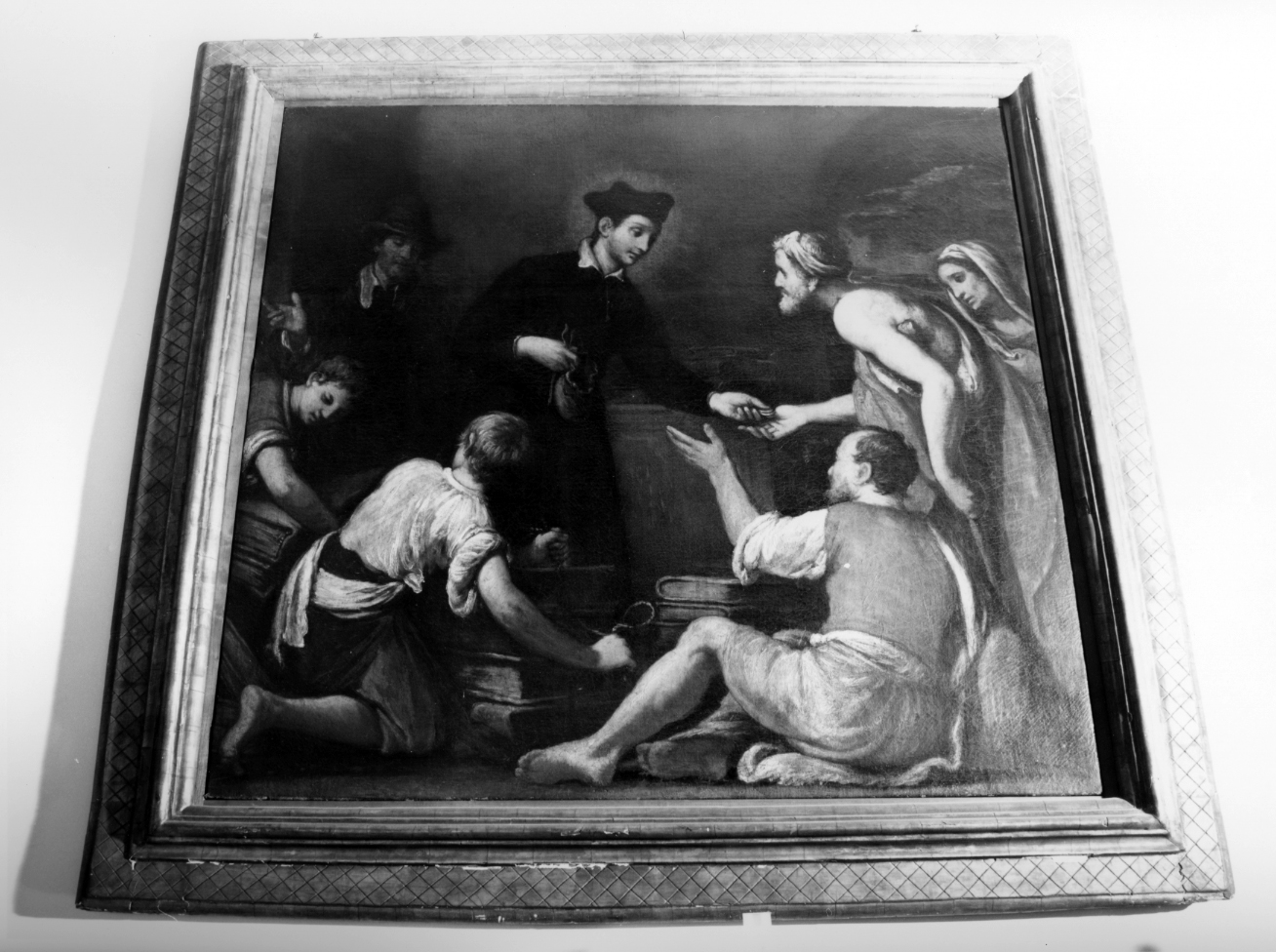 San Filippo Neri (dipinto) di Stroiffi Ermanno (sec. XVII)