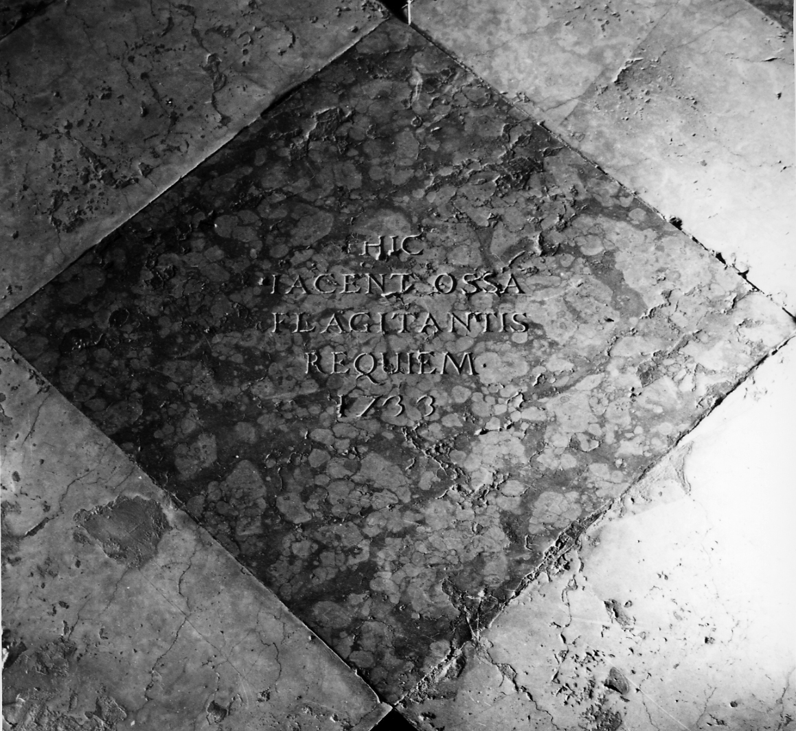 lapide tombale - bottega veneta (sec. XVIII)