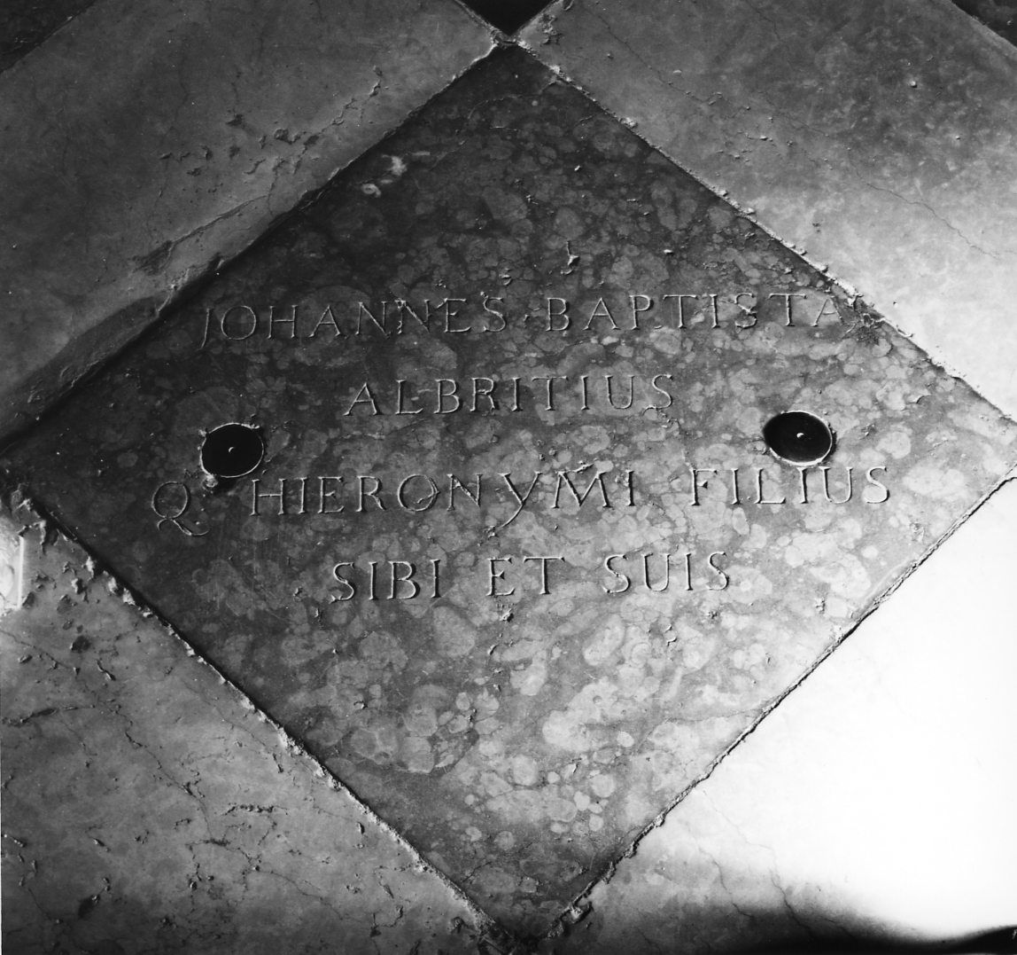 lapide tombale - bottega veneta (sec. XVIII)