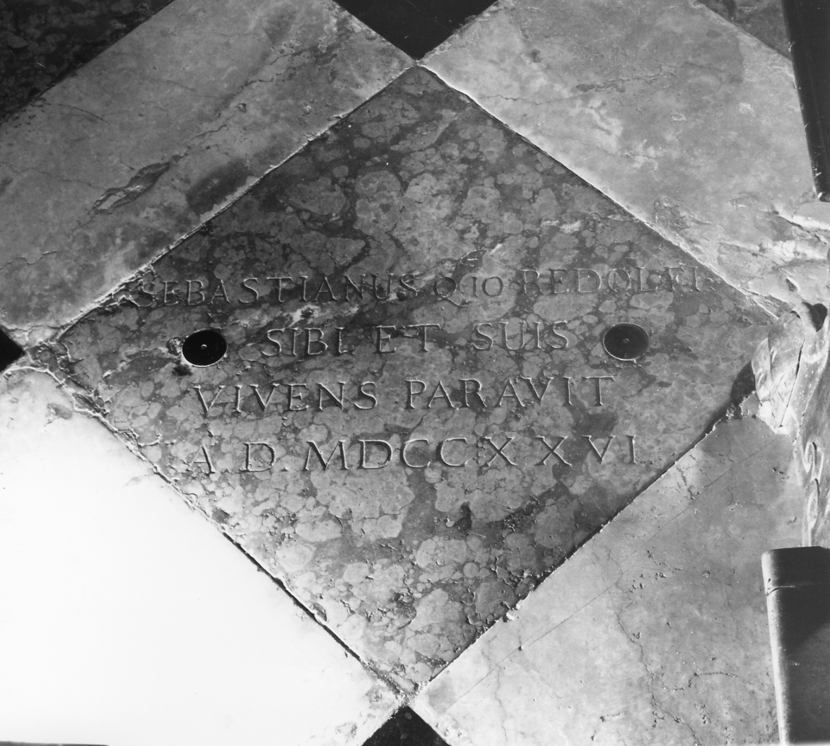 lapide tombale - bottega veneta (sec. XVIII)