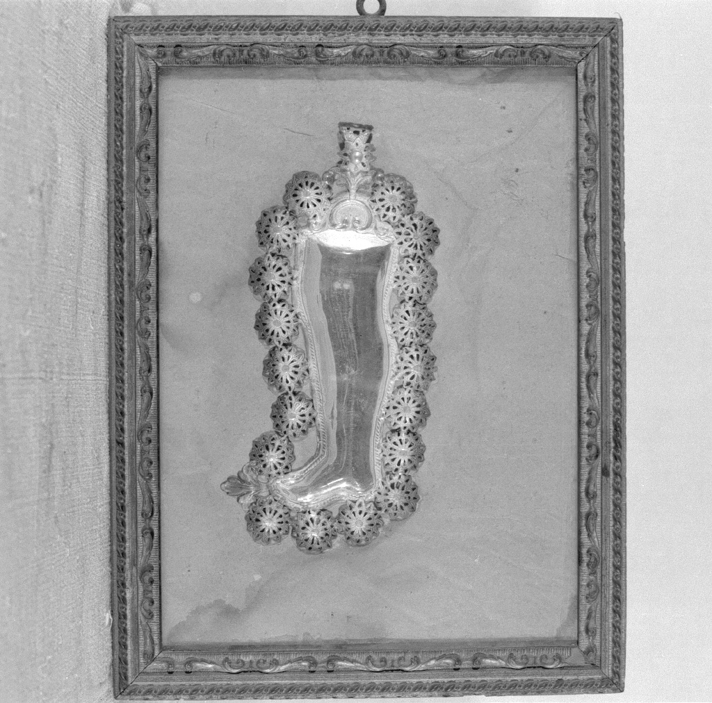 gamba di bambino (ex voto) - ambito veneziano (sec. XIX)