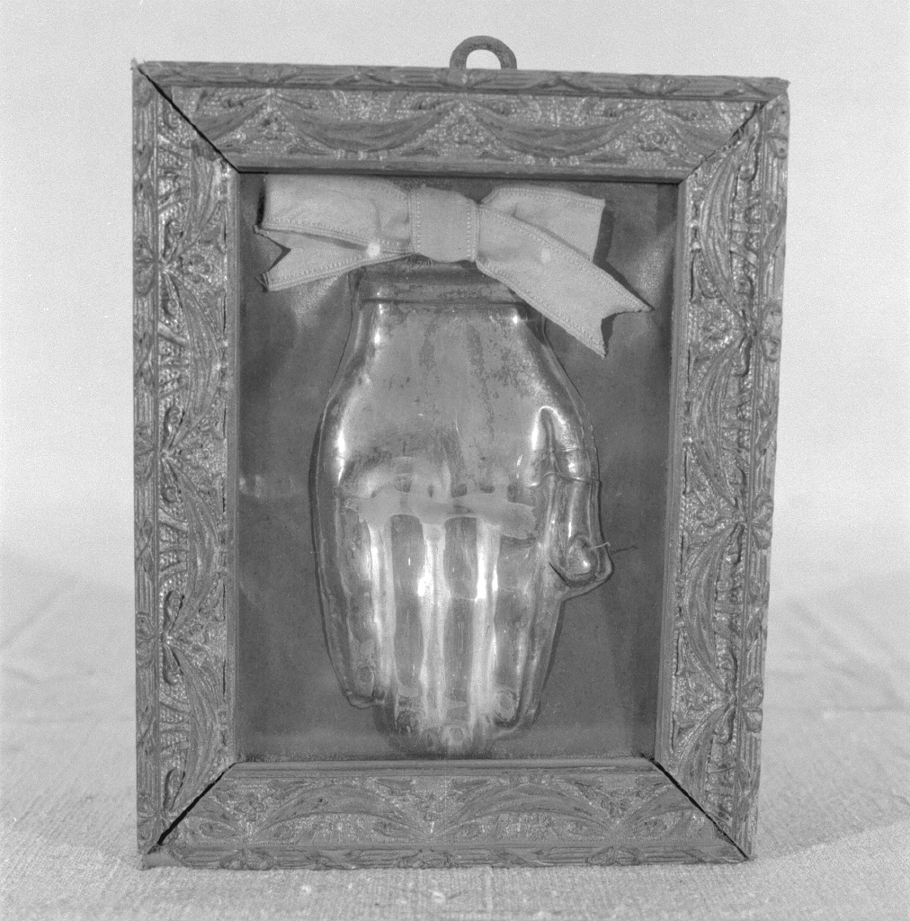 mano (ex voto) - ambito veneziano (sec. XIX)