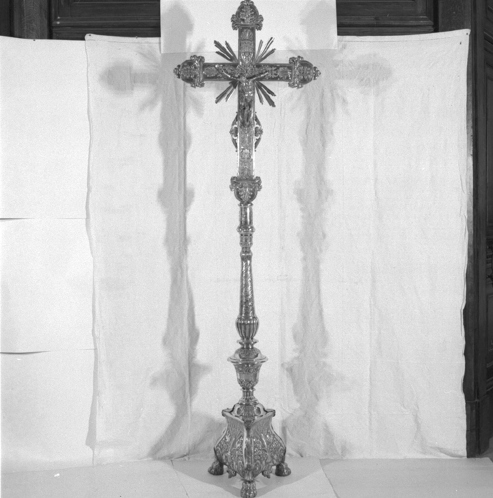 Cristo crocifisso (croce d'altare) - bottega veneta (sec. XIX)