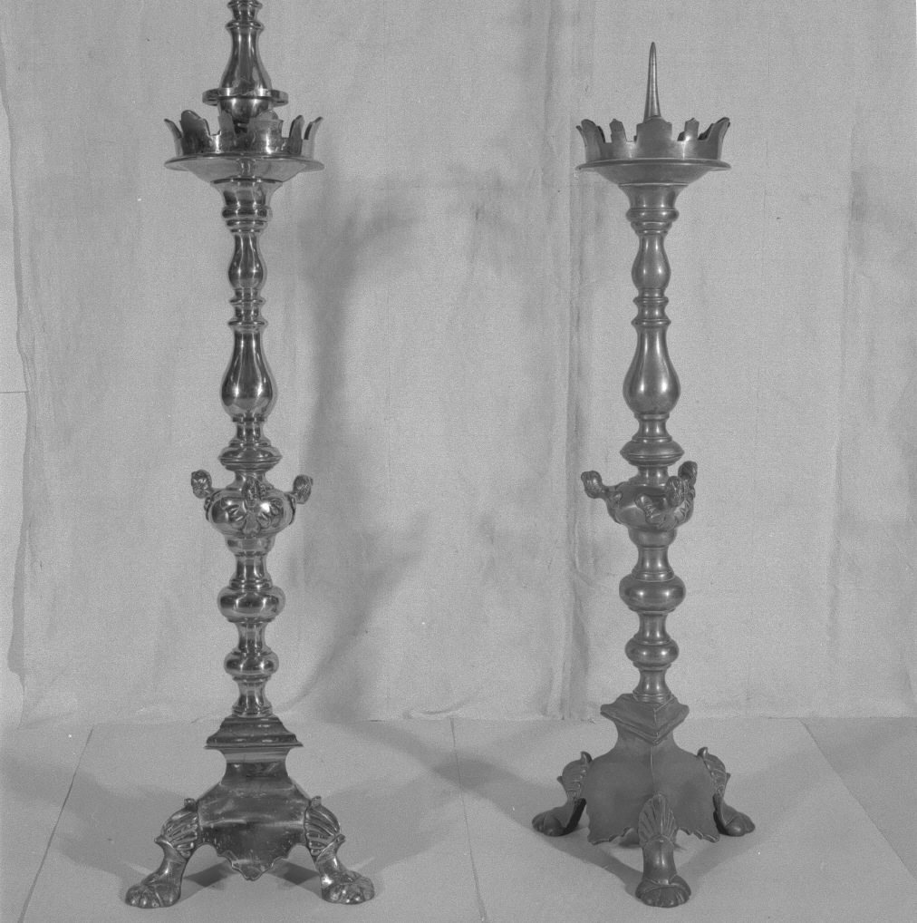 candeliere - bottega veneta (metà sec. XVIII)