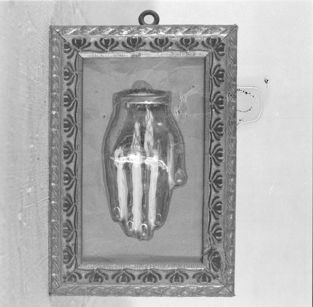mano (ex voto) - ambito veneziano (sec. XIX)