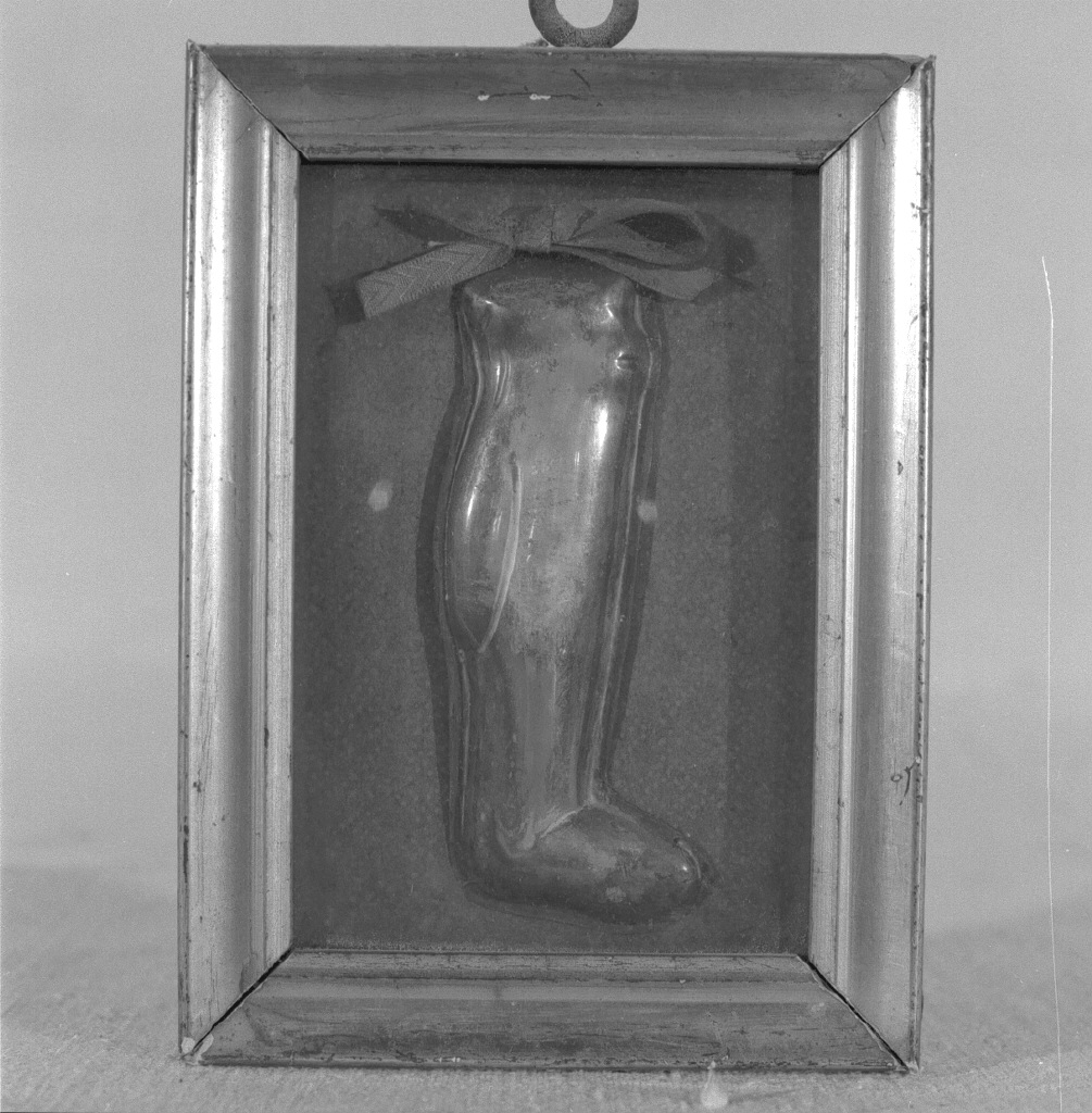 gamba di bambino (ex voto) - ambito veneziano (sec. XIX)