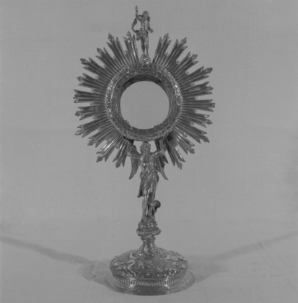 ostensorio - ambito veneto (sec. XVIII)