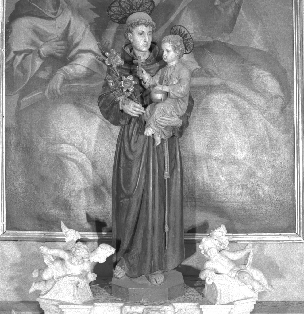 Sant'Antonio da Padova con il bambino (statua) - ambito altoatesino (inizio sec. XX)