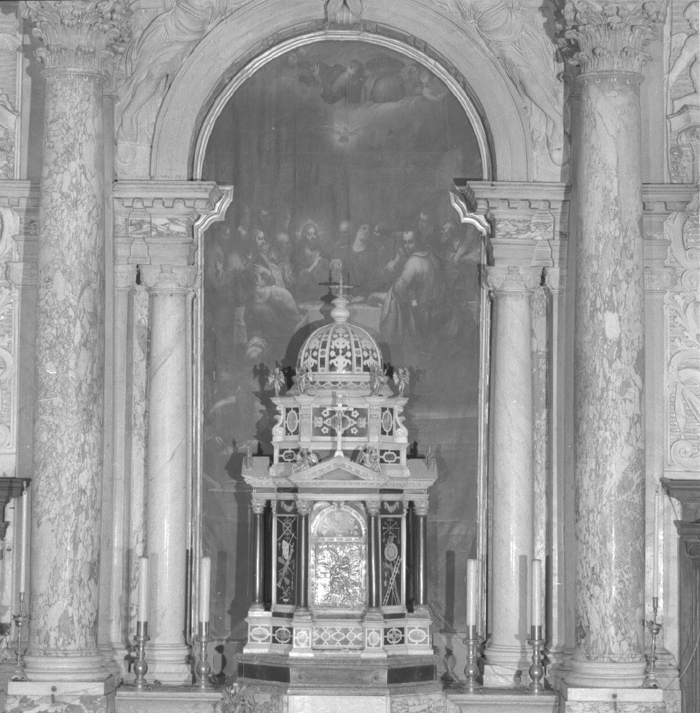 ultima cena (dipinto) - ambito veneto (prima metà sec. XVII)