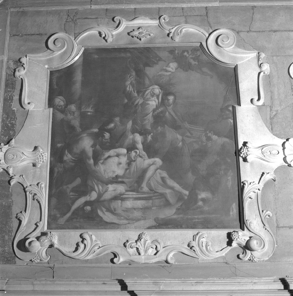 martirio dei santi Felice e Fortunato (dipinto) di Tiepolo Giovanni Battista (cerchia) (sec. XVIII)